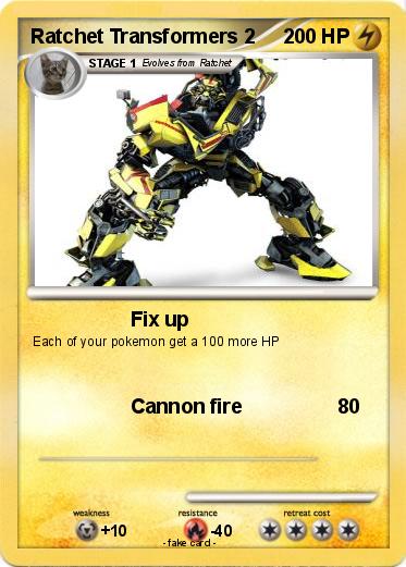 Pokemon Ratchet Transformers 2