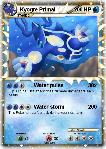 Pokemon Kyogre Primal