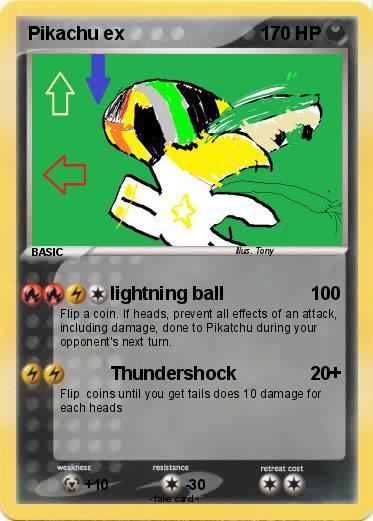 Pokemon Pikachu ex