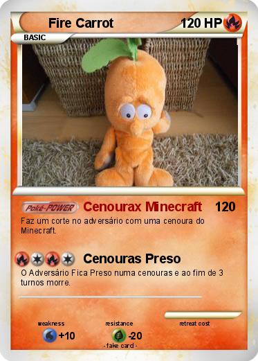 Pokemon Fire Carrot