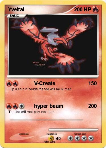 Pokemon Yveltal