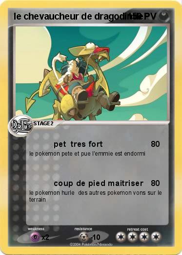 Pokemon le chevaucheur de dragodinde
