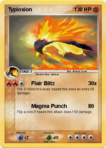 Pokemon Typlosion