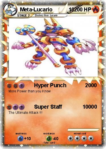 Pokemon Meta-Lucario           10