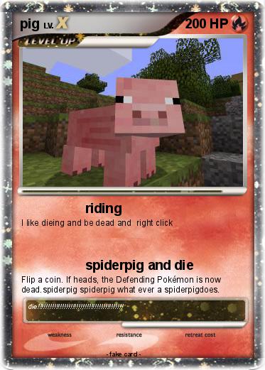 Pokemon pig