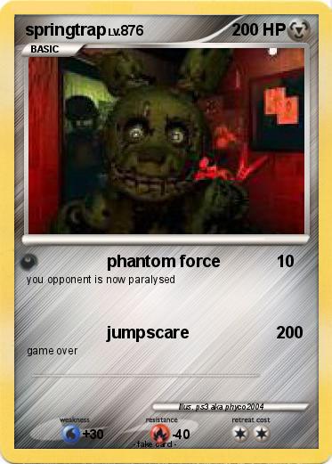 Pokemon springtrap