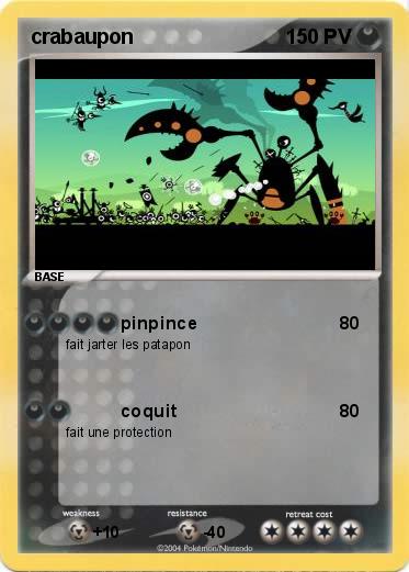 Pokemon crabaupon