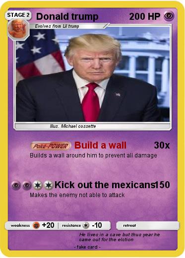 Pokemon Donald trump