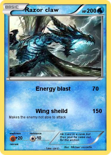 Pokemon Razor claw