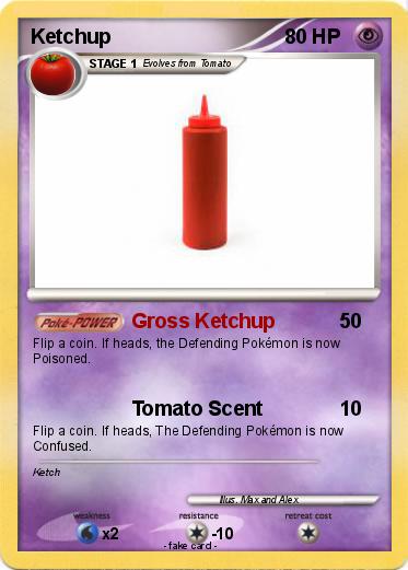 Pokemon Ketchup