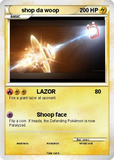 Pokemon shop da woop