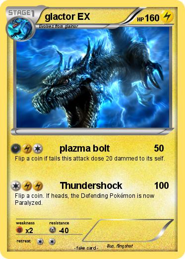 Pokemon glactor EX