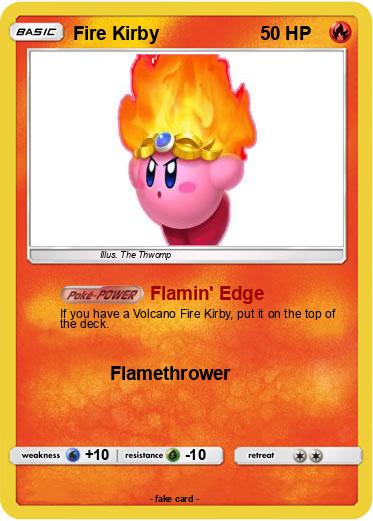 Pokemon Fire Kirby