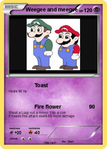 Pokemon Weegee and meegee