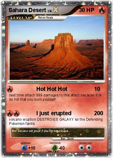 Pokemon Sahara Desert