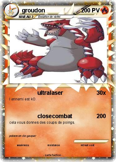 Pokemon groudon