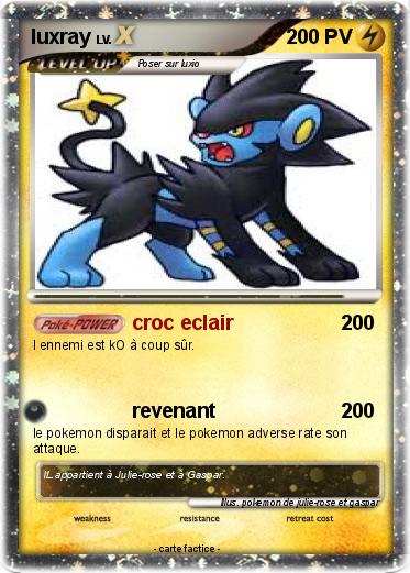 Pokemon luxray