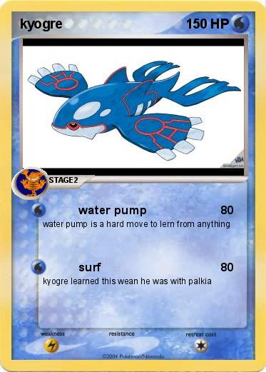 Pokemon kyogre