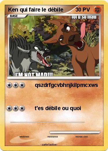 Pokemon Ken qui faire le débile
