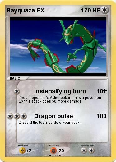 Pokemon Rayquaza EX