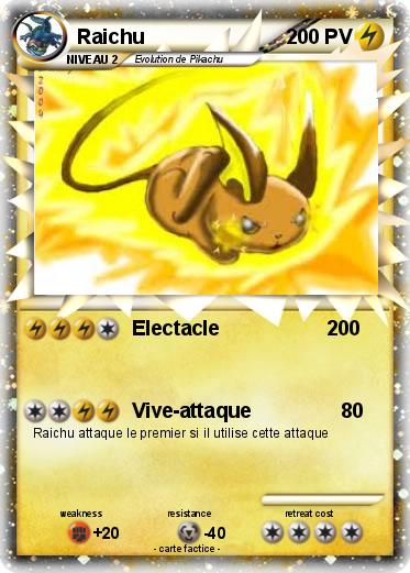Pokemon Raichu