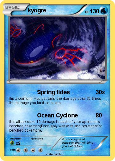 Pokemon kyogre