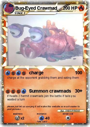 Pokemon Bug-Eyed Crawmad