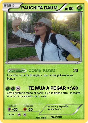 Pokemon PAUCHITA DAUM