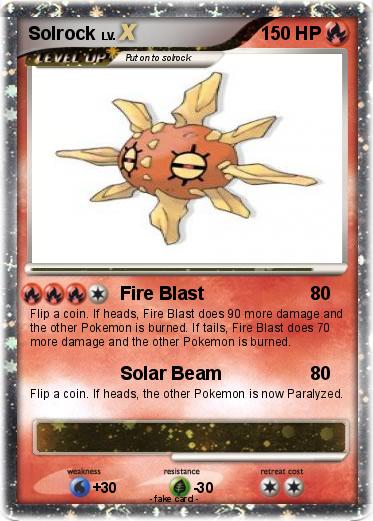 Pokemon Solrock
