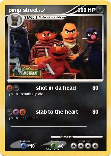 Pokemon pimp street