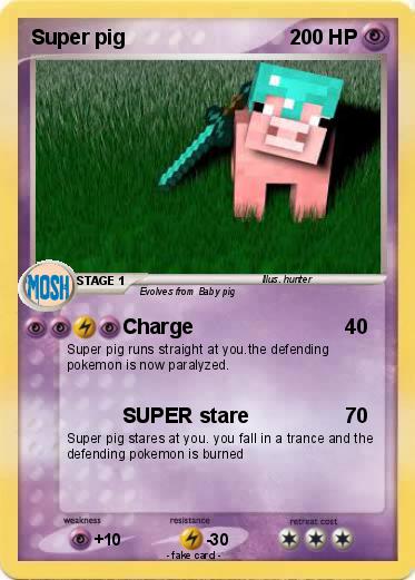 Pokemon Super pig
