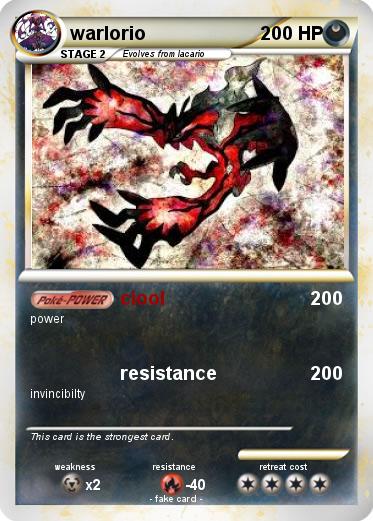 Pokemon warlorio