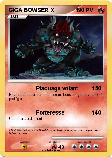 Pokemon GIGA BOWSER X              1