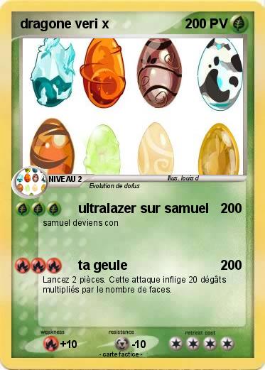 Pokemon dragone veri x