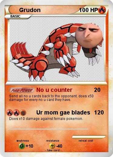 Pokemon Grudon