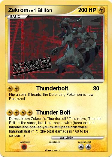 Pokemon Zekrom