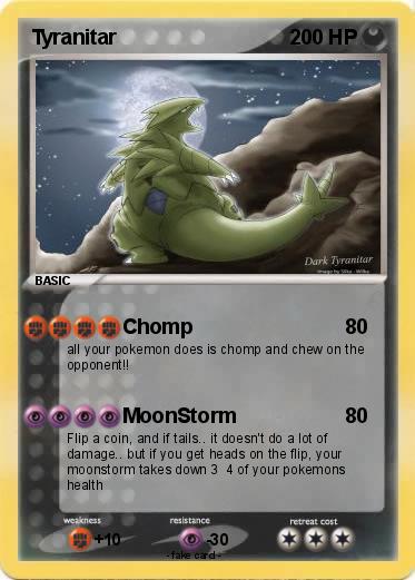 Pokemon Tyranitar