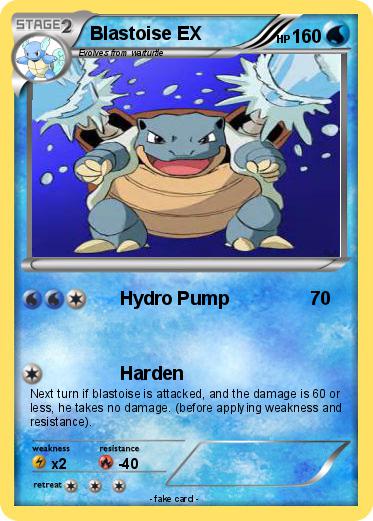 Pokemon Blastoise EX
