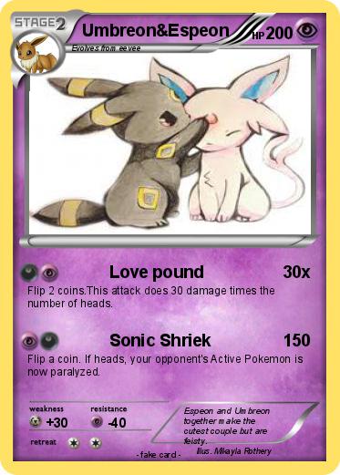 Pokemon Umbreon&Espeon