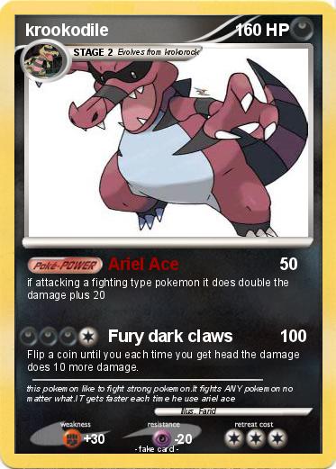 Pokemon krookodile