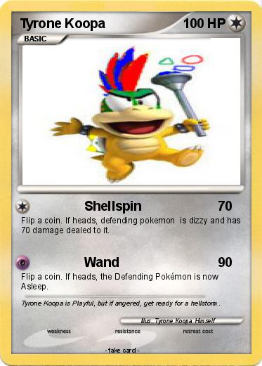 Pokemon Tyrone Koopa