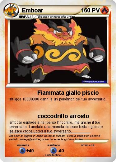 Pokemon Emboar