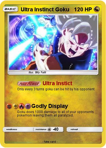 Pokemon Ultra Instinct Goku