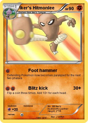 Pokemon Iker's Hitmonlee