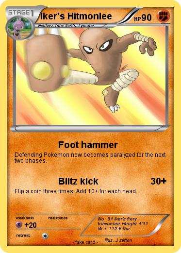Pokemon Iker's Hitmonlee