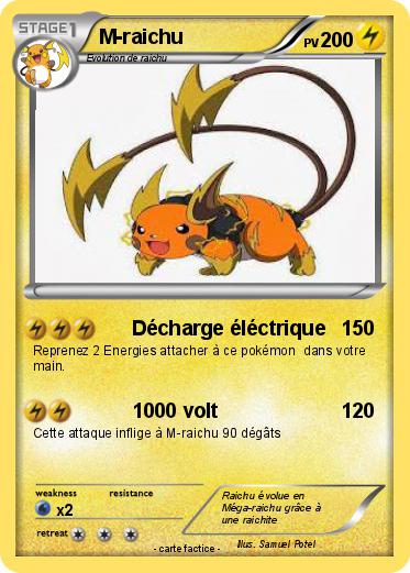 Pokemon M-raichu