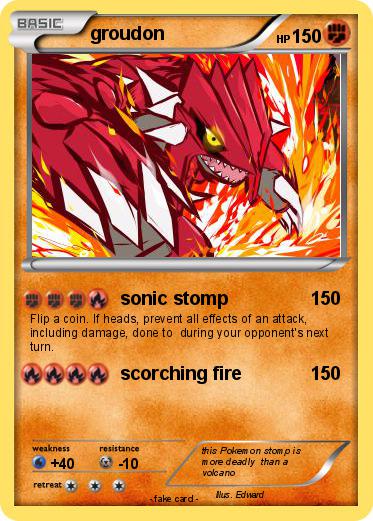 Pokemon groudon