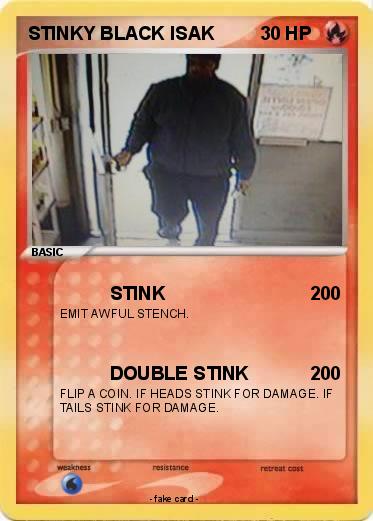 Pokemon STINKY BLACK ISAK