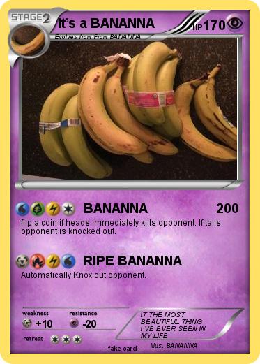 Pokemon It’s a BANANNA