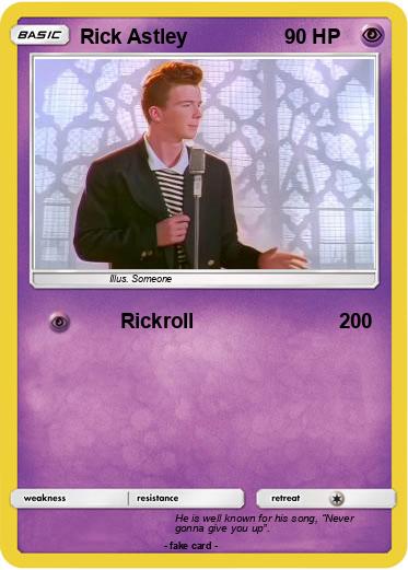 Pokemon Rick Astley